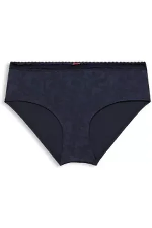ESPRIT Hipster-short van microvezel met print