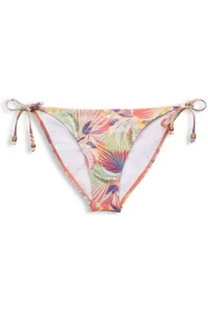 ESPRIT Print bikinibroekje en strikjes op de zij