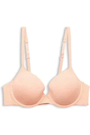 ESPRIT Gewatteerde jacquard beugel-bh