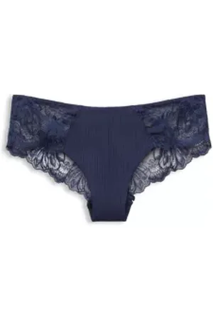 ESPRIT Brazilian hipster-short met kant