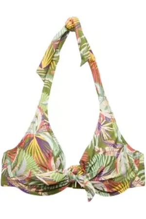 ESPRIT Bikinitop met beugel, halter en print