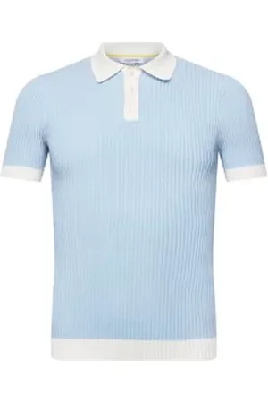 ESPRIT Ribgebreide polo
