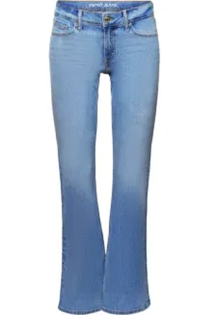 ESPRIT Bootcut jeans met middelhoge taille