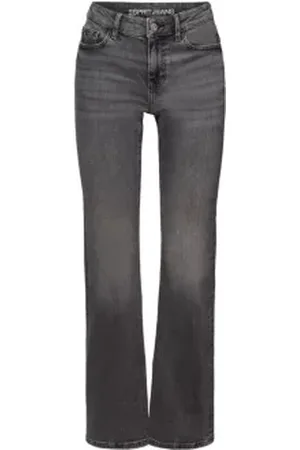ESPRIT Bootcut-jeans met middelhoge taille