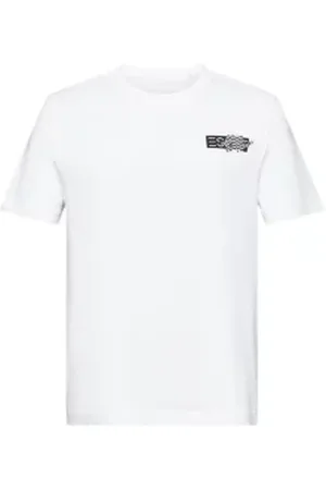 ESPRIT Grafisch T-shirt van katoen-jersey