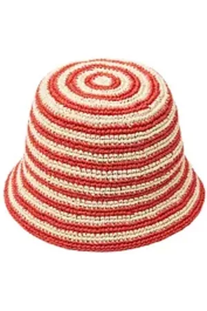ESPRIT Gestreepte, geweven bucket hat