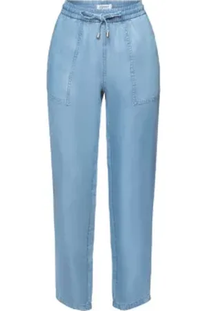ESPRIT Lichte broek van denim
