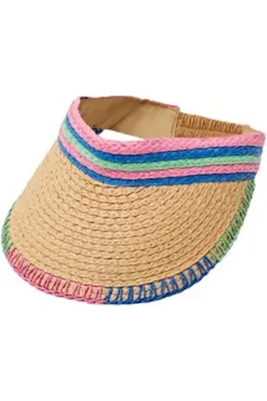 ESPRIT Zonneklep van gevlochten raffia