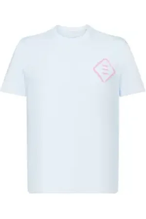 ESPRIT T-shirt van katoen-jersey met logo