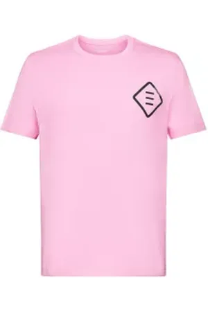 ESPRIT T-shirt van katoen-jersey met logo