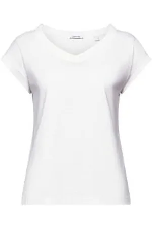 ESPRIT T-shirt met V-hals