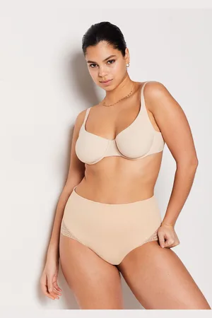 Etam Corrigerende slip met hoge taille en kant - medium ondersteuning - POWER LACE BY - S -