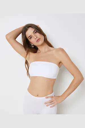 Etam Bandeau in stretch biokatoen, zonder beugels - COTON 360 - XS -