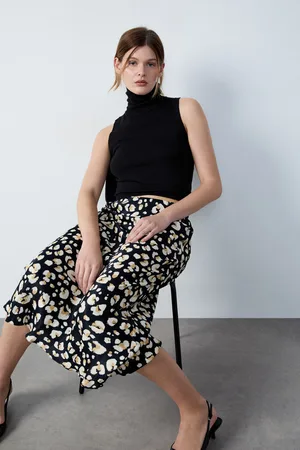 Etam Lange vloeiende rok met print - RANA IMP - XS -