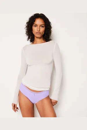 Etam Microvezel shorty met kanten details - POWER - S -