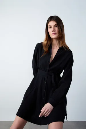 Etam Korte blousejurk met strikceintuur - CONNY - XS -