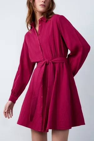 Etam Korte blousejurk met strikceintuur - CONNY - XS -
