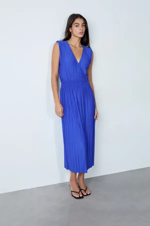 Etam Lange geplooide jurk - GILANTE LONGDR - XS -