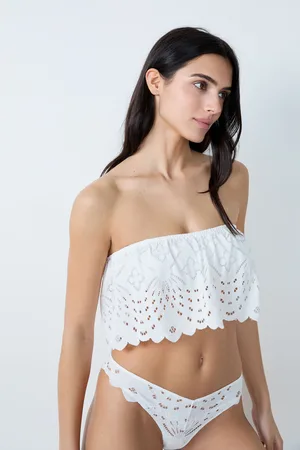 Etam Strapless beha met borduursel en afneembare bandjes - EVASION - S -