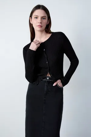 Etam Vest met knopen in tricot - GITTA - S -