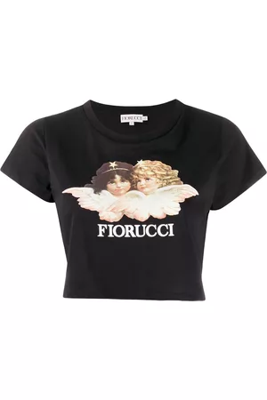 Fiorucci Dames Tops - Vintage Angels cropped top