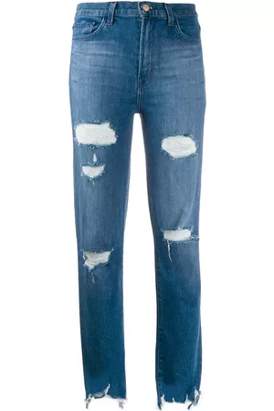 J Brand Distressed skinny jeans