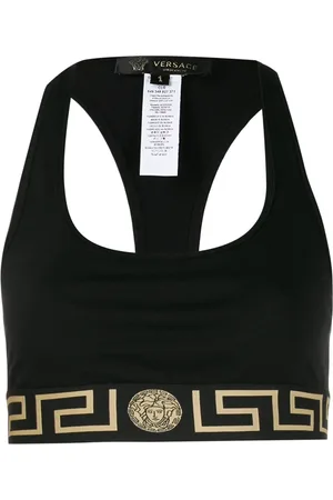 VERSACE Greca Border bralette