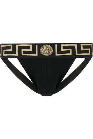 VERSACE Greca Border jockstrap