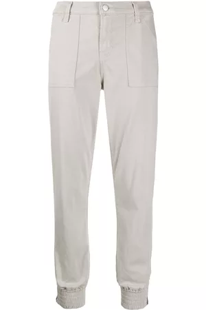 J Brand Dames Joggingbroeken - Arkin zipped ankle track trousers