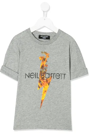 Neil Barrett Fire print T