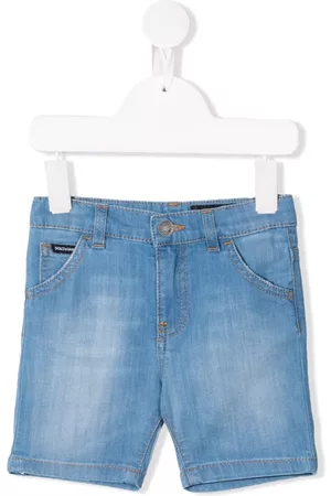 Dolce & Gabbana Logo plaque denim shorts