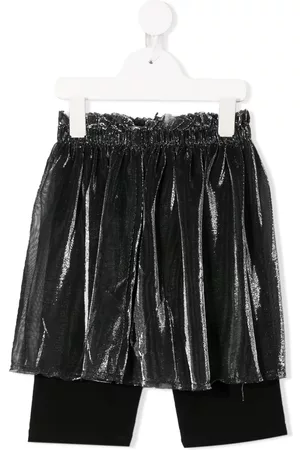 Le pandorine Layered mesh shorts