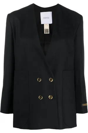 Patou Collarless double