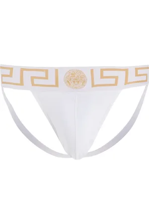 VERSACE Greca Border jockstrap