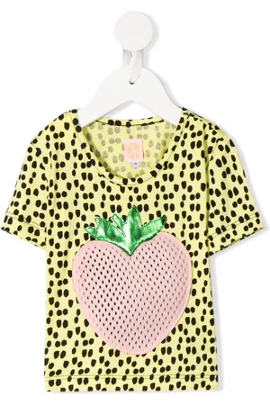 Wauw Capow by Bangbang Johanna strawberry appliqu?? T