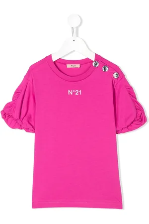Nº21 Ruffle trim T