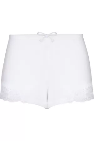 La Perla Lace-trim cotton shorts