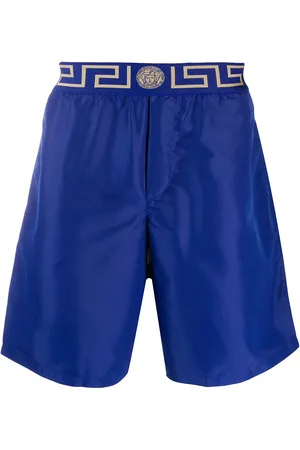 VERSACE Greca Border swim shorts