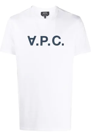 A.P.C. Logo print t