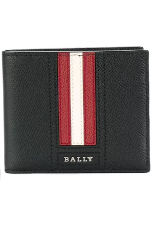 Bally Striped billfold wallet