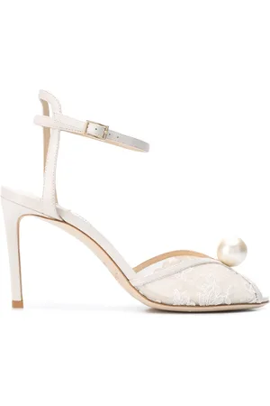 Jimmy Choo Sacora 85mm pearl