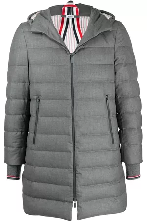 Thom Browne Heren Skipakken - Super 120s twill hooded ski coat