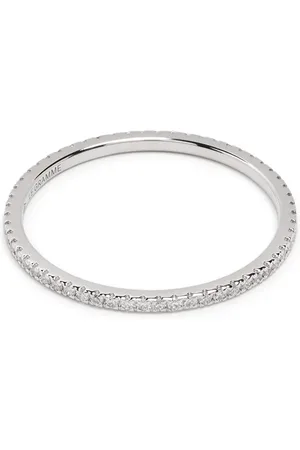 Le Gramme 18kt white gold 1g diamond pav?? ring