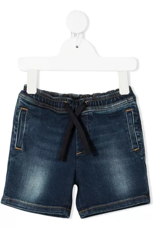 Dolce & Gabbana Shorts - Drawstring denim shorts