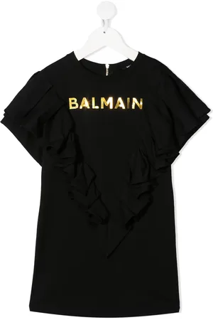 Balmain Logo print cotton T