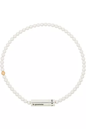 Le Gramme Heren Armbanden - Le 11g brushed bead bracelet