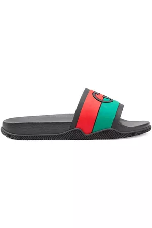 Gucci Heren Teenslippers - Interlocking G slide sandals