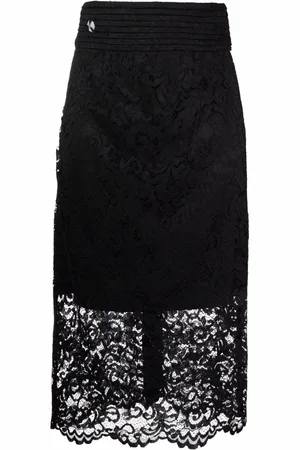 Philipp Plein Lace midi skirt