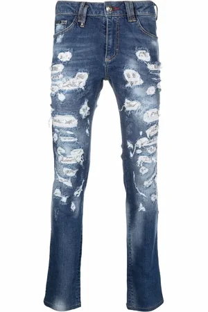 Philipp Plein Mesh ripped
