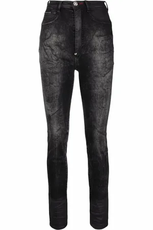 Philipp Plein Stonewashed super high